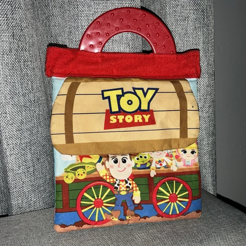 Disney Baby Toy Story Baby Plush Book And Teething Ring 2019 Kids Preferred